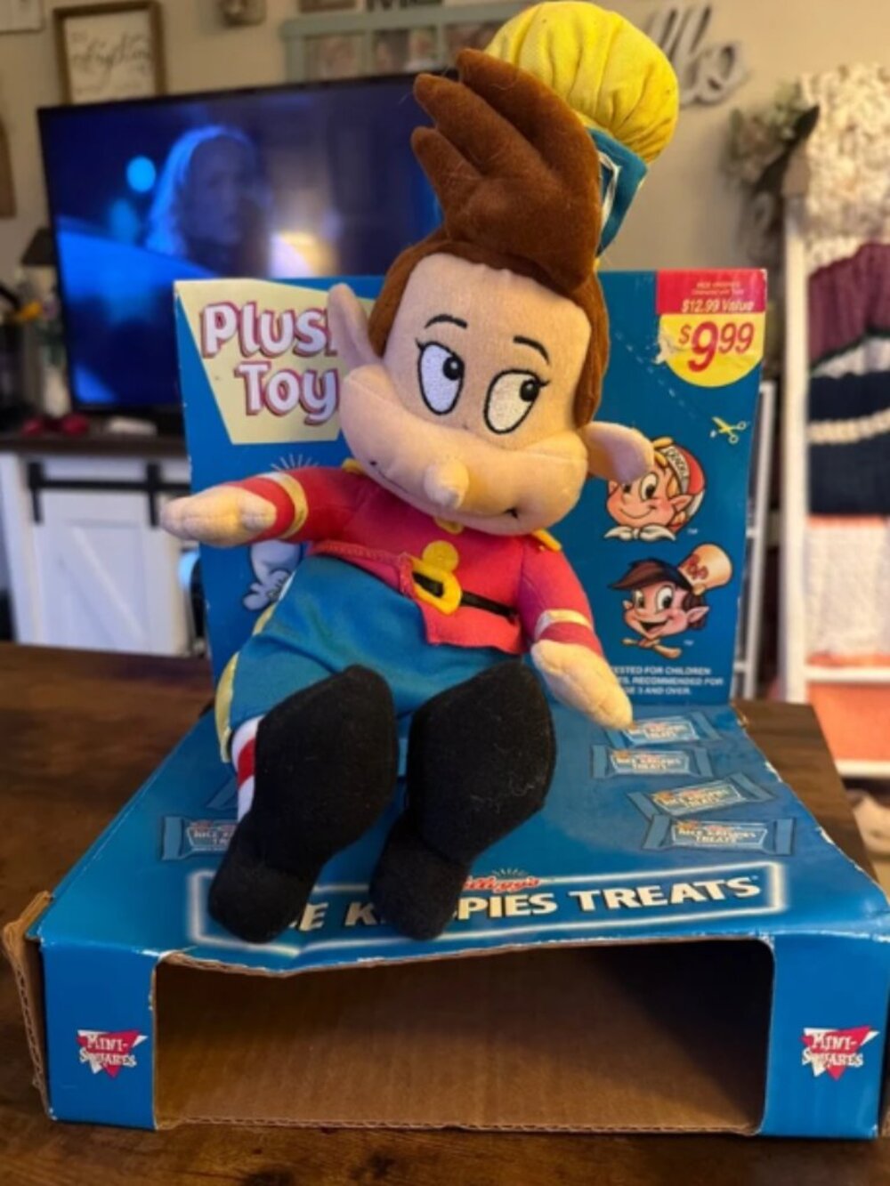 VINTAGE Rice Krispy Plush Toy